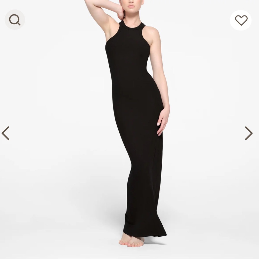 Skims high neck tank top dress